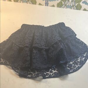Koch Navy Lace Skirt